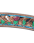 Hilason Western Horse Breast Collar Bridle American Leather Tan