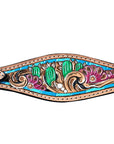 Hilason Western Horse Headstall Bridle American Leather Tan