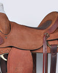 Hilason Western Horse Saddle American Leather Ranch Roping Cowboy