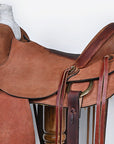 Hilason Western Horse Saddle American Leather Ranch Roping Cowboy