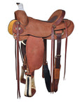 Hilason Western Horse Saddle American Leather Ranch Roping Cowboy