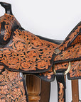 Hilason Western Horse Saddle American Leather Ranch Roping Cowboy