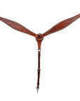 HILASON Western Horse Breast Collar Genuine American Leather Brown