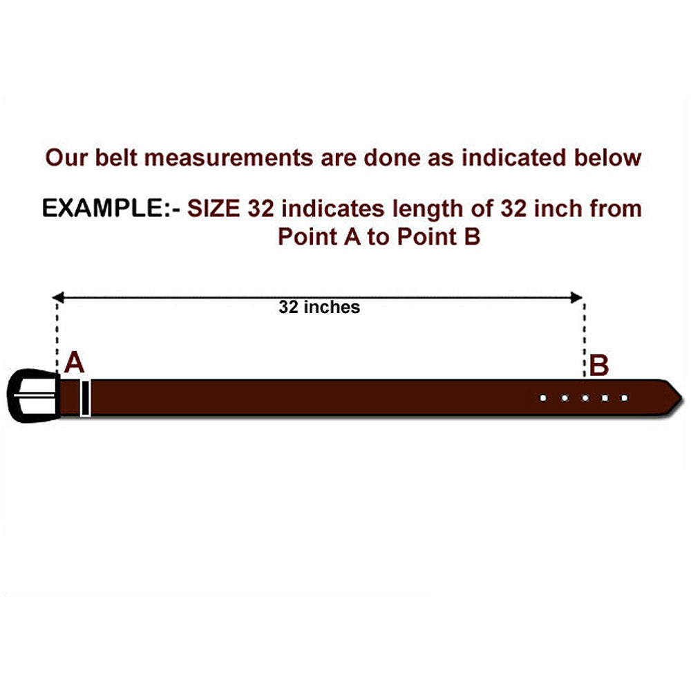 3D BELTS Brown Western Leather Belt with Woven Inlay &amp; Antique Silver Buckle