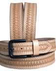 HILASON Western Genuine Leather Belt for Handmade Unisex Heavy Duty Belt