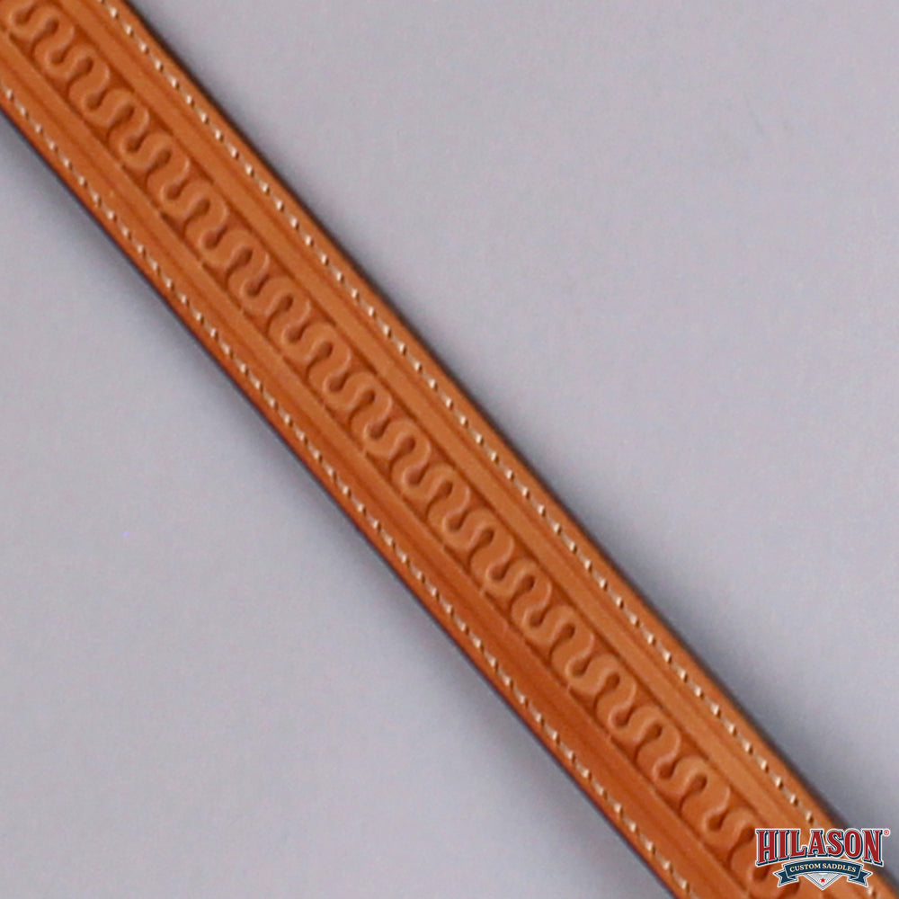 HILASON Western Genuine American Leather Horse Headstall &amp; Breast Collar Set Tan