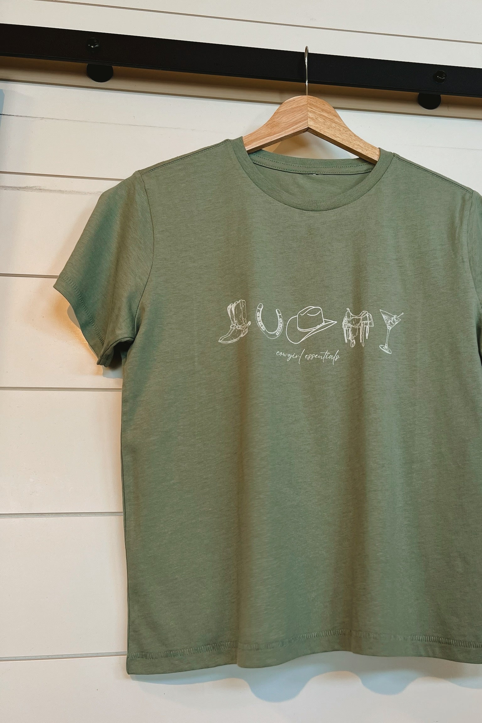 The Cowgirl Essentials Baby Tee