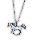 Bluebelle Horse Pendant Fashion Necklace