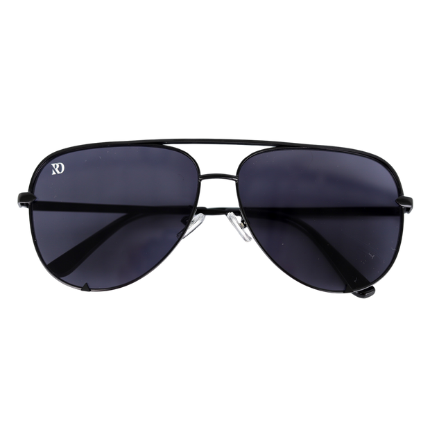 PHOENIX AVIATOR SUNGLASSES | RD (black / black)