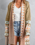 Evelyn Open Front Knitted Cardigan