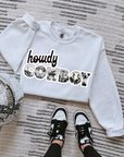 Howdy Cowboy TEE or CREWNECK