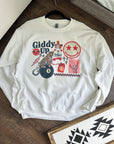Giddy Up Collage TEE, CREWNECK or QUARTER ZIP