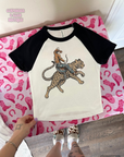Cowboy Jaguar Baby Tee