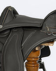 Horse English Treeless Saddle Hilason Endurance Trail Pleasure Leather
