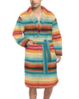 Southwestern Serape Men's Bath Robe