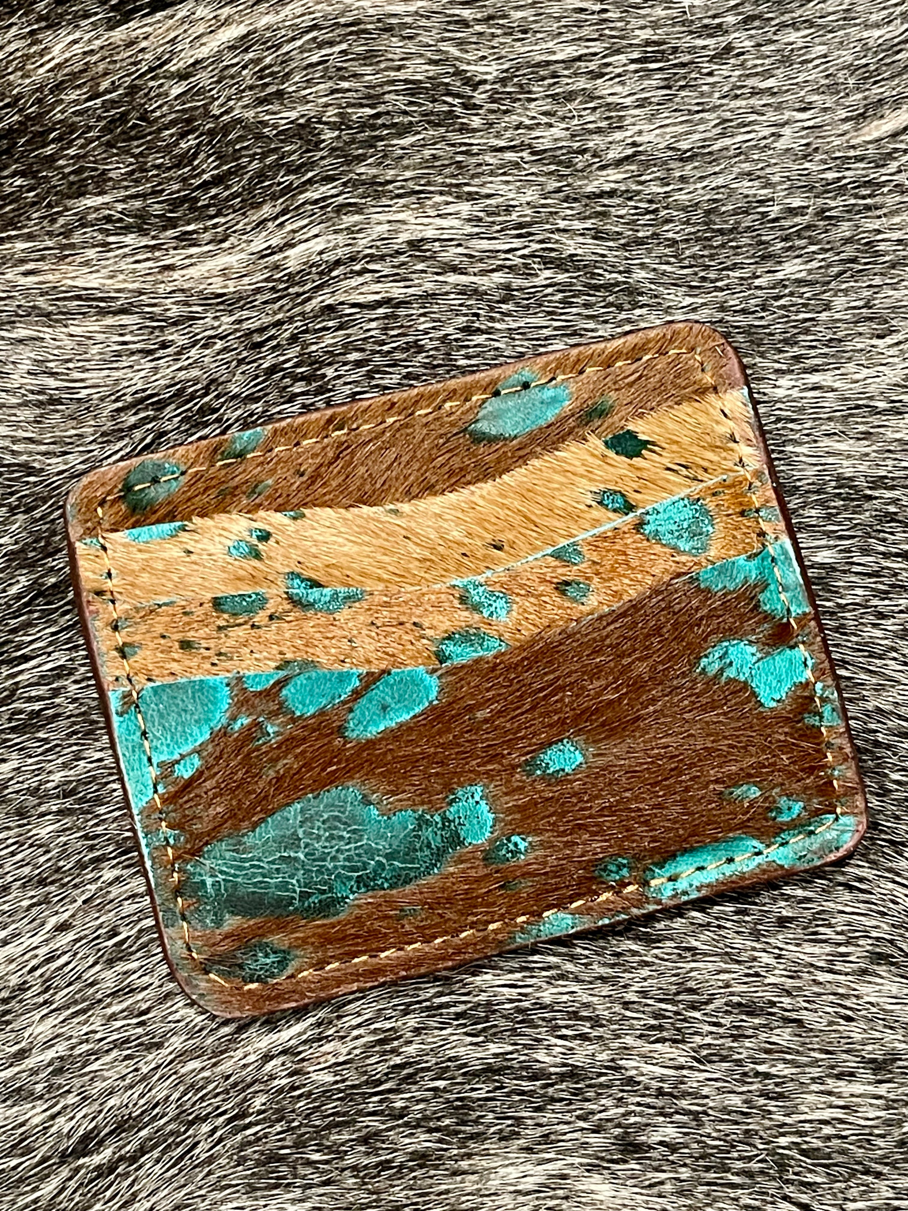 Cowhide Card Wallet