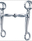 Weaver Leather Tom Thumb Snaffle H. Bit With 5 In. Mouth Nickel Plt. –