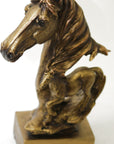Two 2 Horses Family Figure Figurine Sculpture Gift Model Statue Ornament Decor