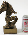 Two 2 Horses Family Figure Figurine Sculpture Gift Model Statue Ornament Decor