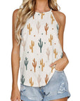 Cactus Western Tank Top