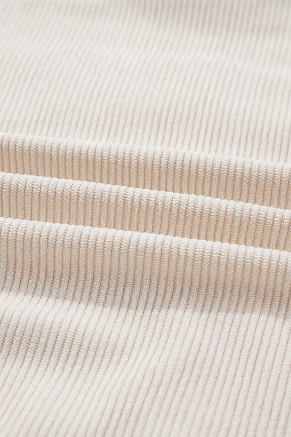 Merry Little Thing Ribbed Corduroy Long Sleeve Sweatshirt