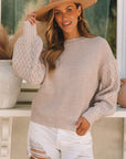 Scarlett Sleeve Drop Shoulder Sweater