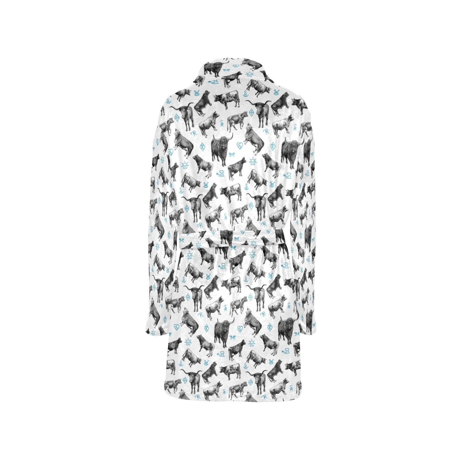 Cattle and Brands Women&#39;s Western Bath Robe