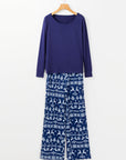 Christmas Long Sleeve Top and Pants Lounge Set