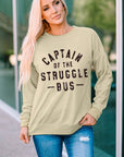 Emily Struggle Bus Graphic Sweatshirt