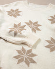 Christmas Snowflake Crewneck Sweater