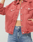 SALE The Virginia Oversized Jacket in Brick