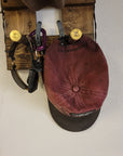 3 Cowboy Hat Rack Vertical | Cowboy Hat Holder | Rustic Western Hat Display | Handcrafted Wooden Organizer | Space-Saving Home Decor | Made in USA