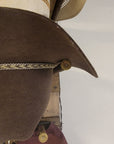 3 Cowboy Hat Rack Vertical | Cowboy Hat Holder | Rustic Western Hat Display | Handcrafted Wooden Organizer | Space-Saving Home Decor | Made in USA
