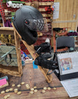 SHR - Steel Horse Rack - Motorcycle Helmet Storage