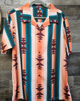 Cocoa Aztec Men's Western Camp Shirt