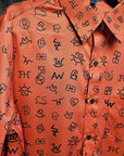 Rust Brands Unisex Western Button Up Shirt