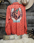 Rust Brands Unisex Western Button Up Shirt