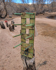 4 Cowboy Hat Rack Vertical | Cowboy Hat Holder |  Rustic Western Hat Display | Handcrafted Wooden Organizer | Space-Saving Home Decor | Made in USA