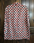 Checkered Rodeo Men's Western Blazer