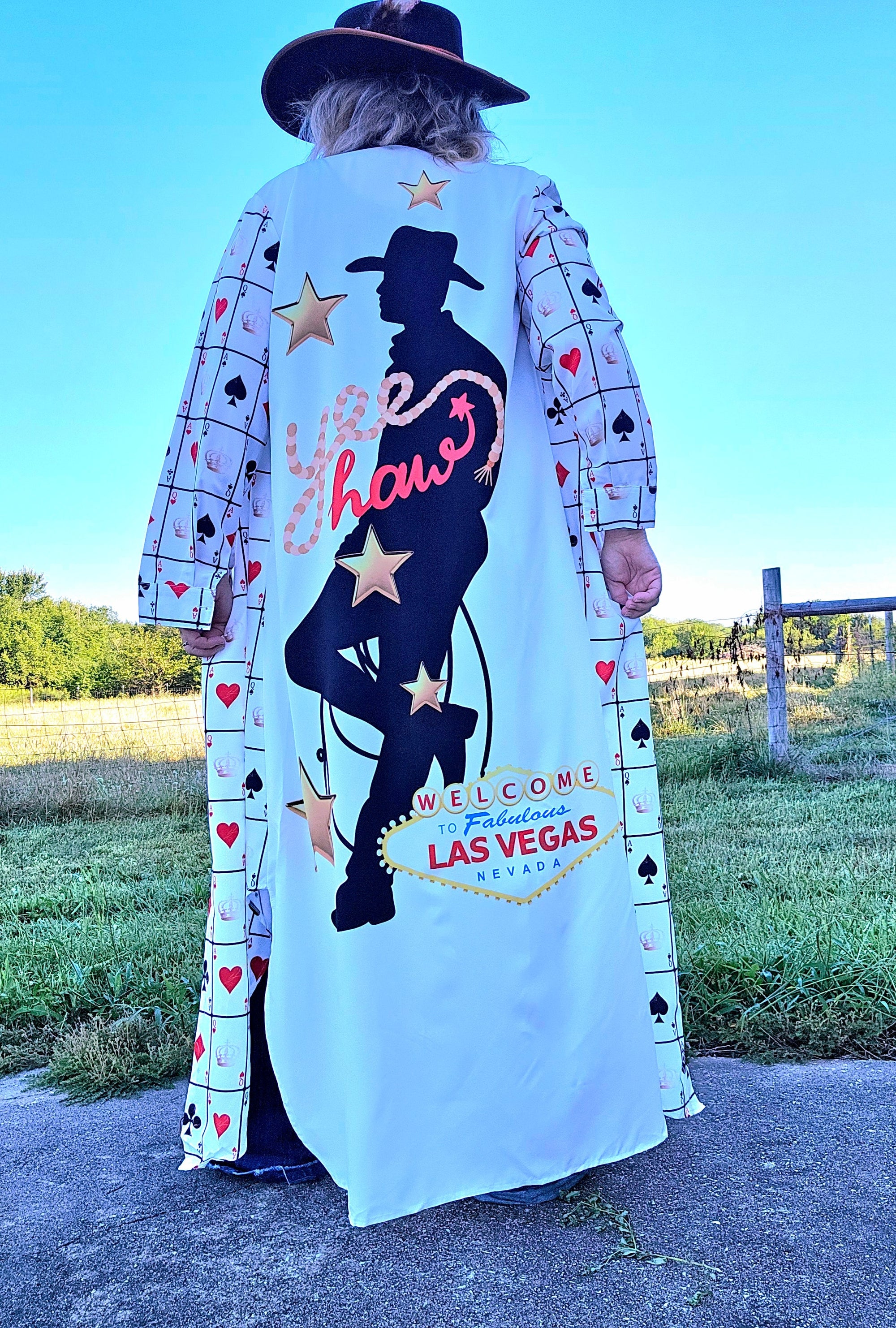 Viva Las Vegas Rodeo Women&#39;s Western Duster Dress