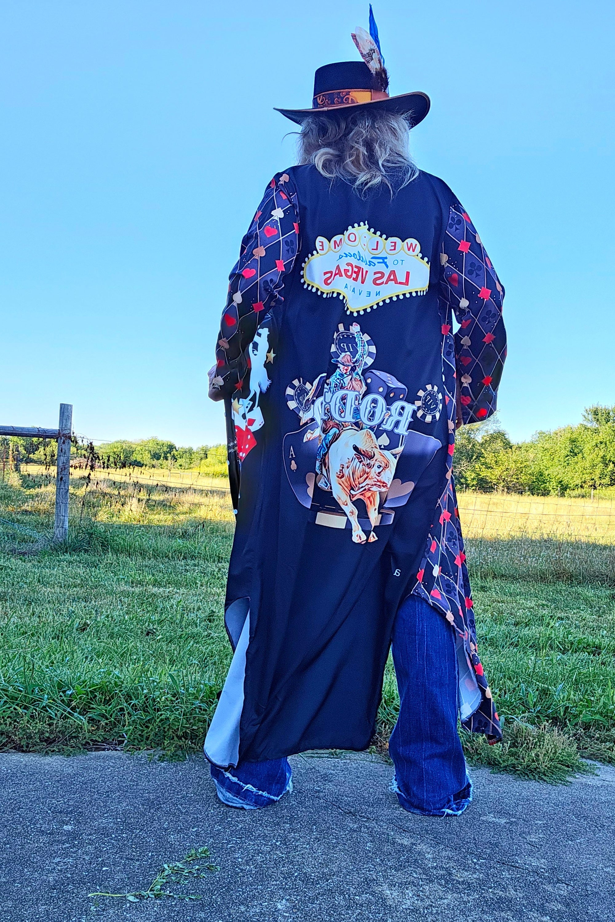 Vegas Rodeo Women&#39;s Western Duster Dress
