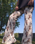 Vintage Rodeo Cowgirl Flare Pants
