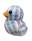 Pink Aztec Plushie Duckie- Farm Pals