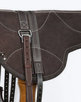 Hilason Natural Horsemanship Leather Bareback English Treeless Saddle Pad