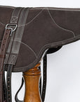 Hilason Natural Horsemanship Leather Bareback English Treeless Saddle Pad