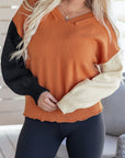 Abigail Edge Bubble Sleeve Sweater