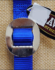Weaver Blue Nylon Tack Horse Trailer Tie Nickel Plated Hardware