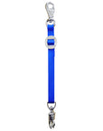 Weaver Blue Nylon Tack Horse Trailer Tie Nickel Plated Hardware