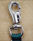 Weaver Hunter Green Nylon Tack Horse Trailer Tie Nickel Plated Hardware