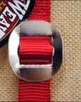 Weaver Red Nylon Tack Horse Trailer Tie Nickel Plated Hardware